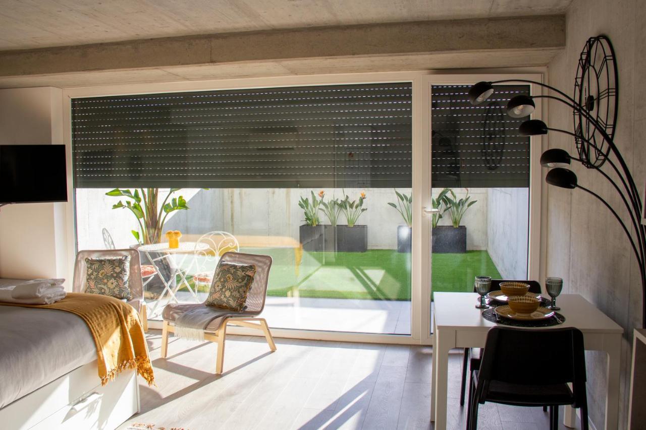 Casa Das Falcoeiras - Estudio Com Terraco Privado อาเวโร ภายนอก รูปภาพ